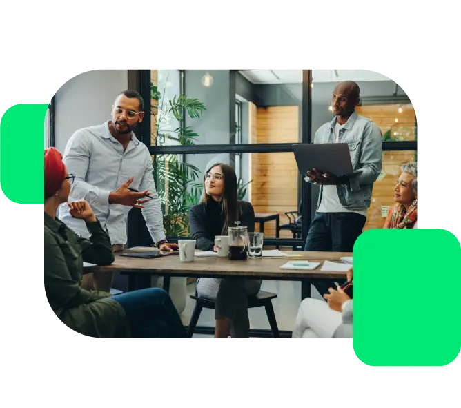 Productside workshop in action with cross-functional team