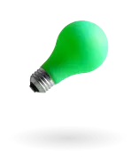 Productside Resources for Product Managers 7 image of a green lightbulb representing the Knowledge Hub
